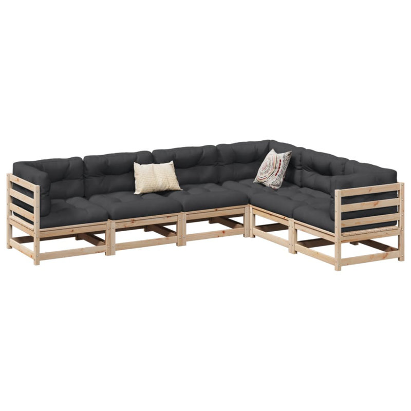 70cm Wide L-Shaped Patio Sofa