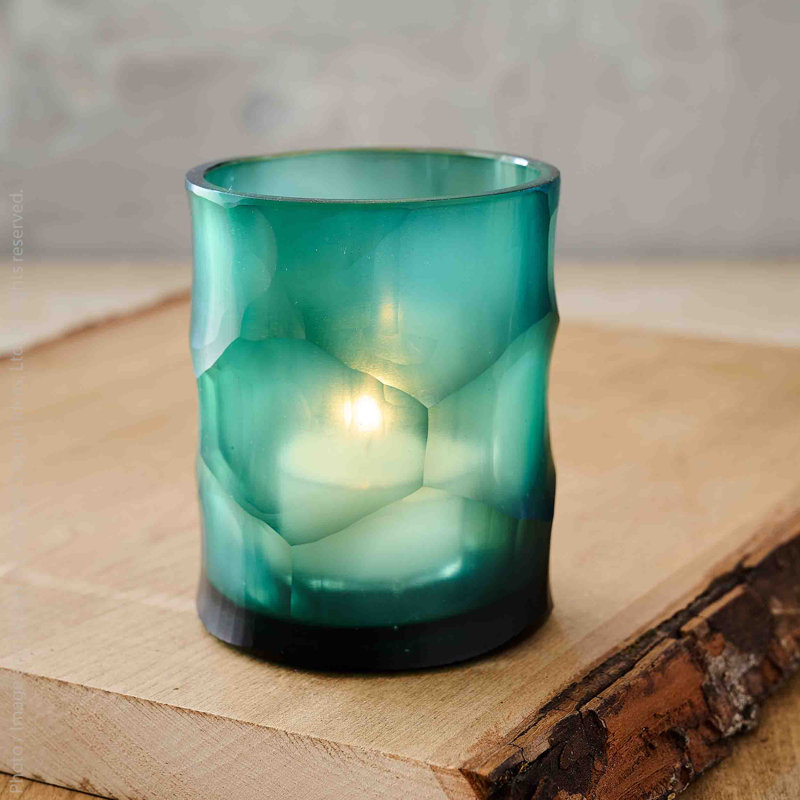 Pearson votive holder, Green