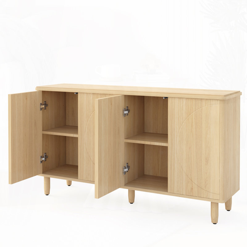 Buffet 4 portes avec rangement