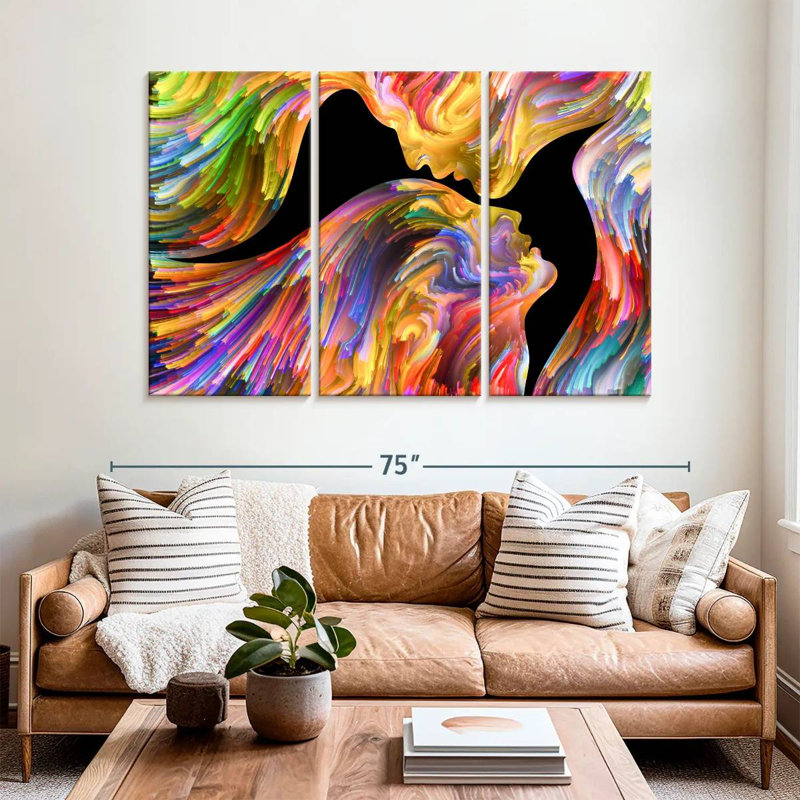 Avery Abstract Affection, H 42 po x l 65 po