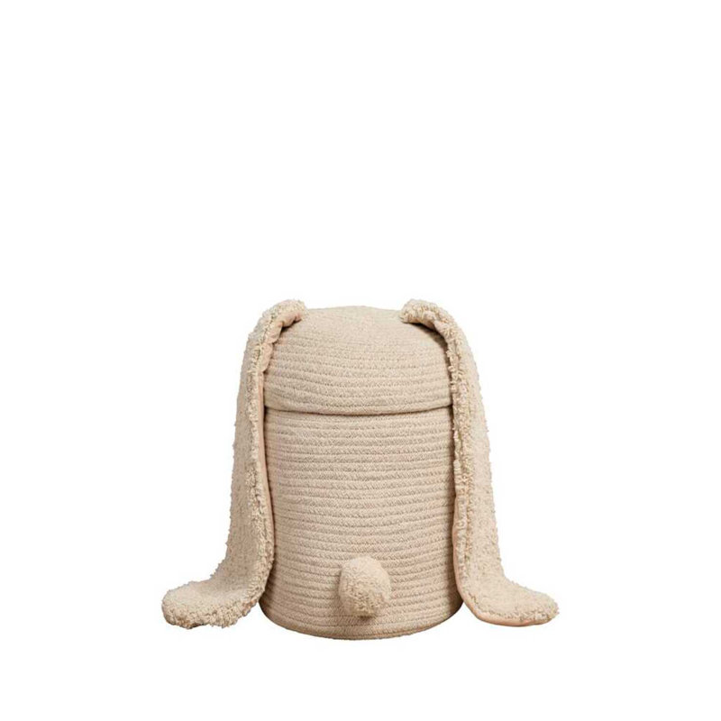 Lorena Canals The Animal Crew Cotton Blend Decorative Basket