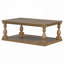 Table basse avec tablette de plancher-739696892