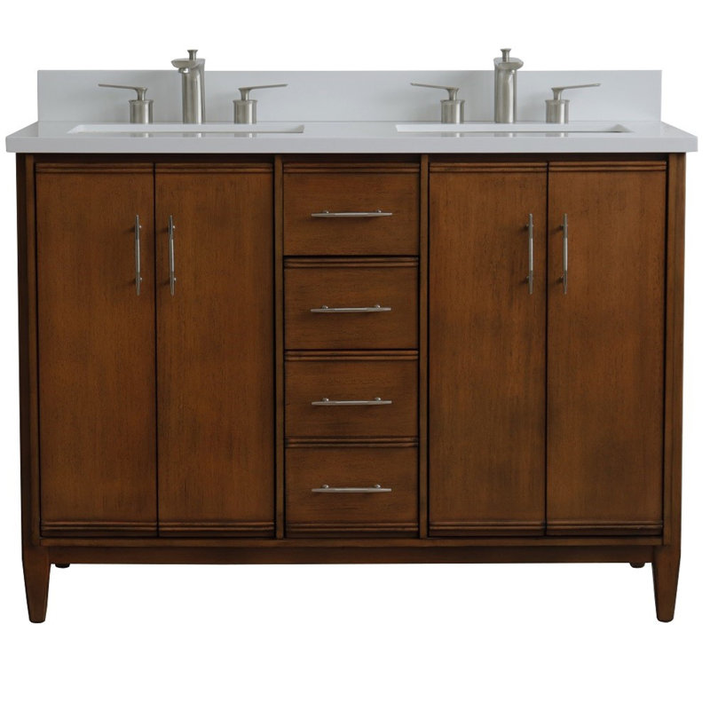 Ensemble de meuble-lavabo double 49 po Hatten