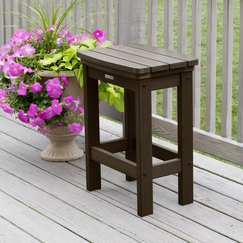 Tabouret de bar Arbnora, Gland de chêne vieilli