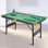 Table de billard portable 54 "- Table de billard pour enfants et adultes avec 2 queues, support triangulaire, craie et brosse
