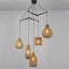 Lustre linéaire à 5 lumières Claven