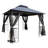 10X10 Outdoor Patio Gazebo Canopy Tent With Ventilated Double Roof And Mosquito Net(Detachable Mesh Screen On All Sides),Suitable For Lawn, Garden, Backyard And Deck-113826966