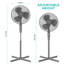 LIVIVO 130Cm Oscillating Pedestal/Standing Fan-69600130