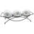 Gibson Gracious 4 Piece Condiment Server Set
