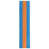 Bleu / rouge-orange / bleu sélectionné