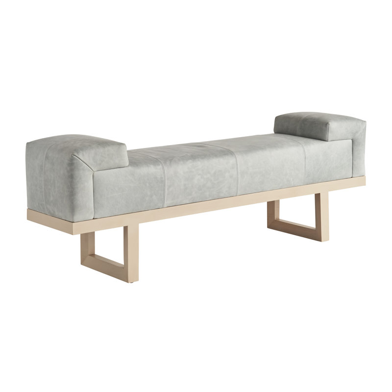 Sunset Key Abbott Leather Bench