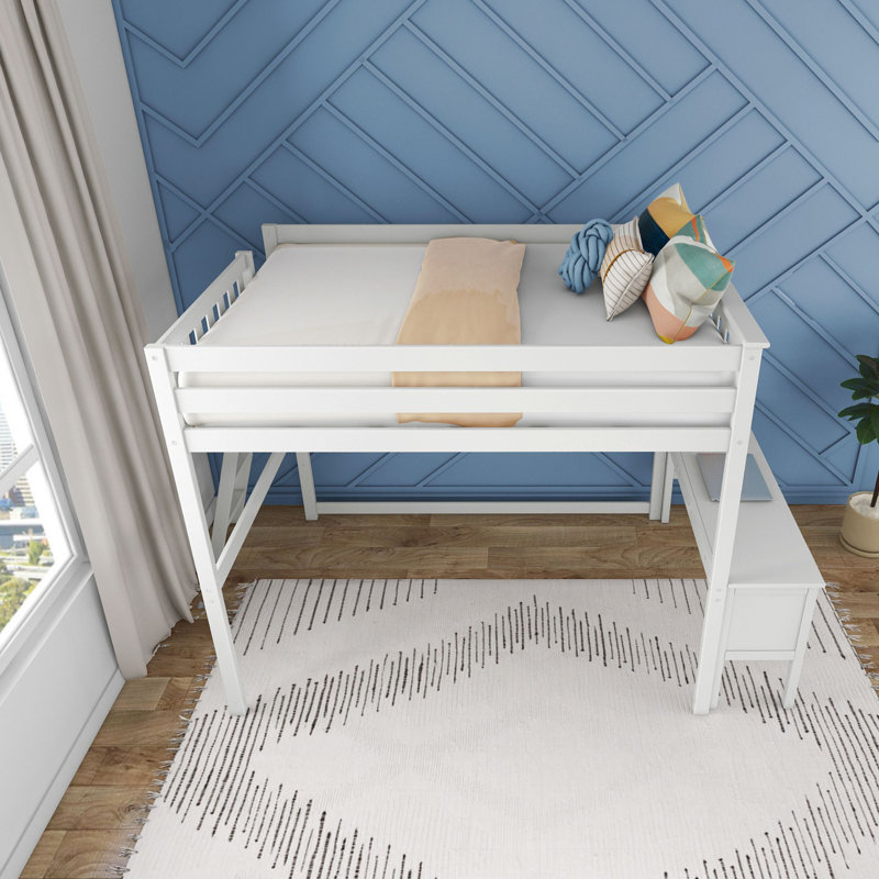 Faizudeen Kids Full Loft Bed