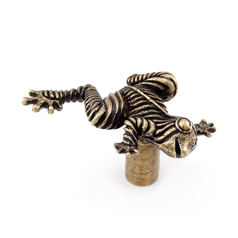 Pollino Novelty Knob, Antique Brass