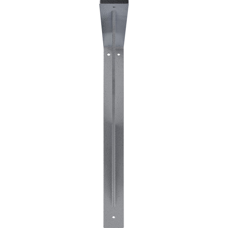 2"W x 18"D x 18"H Legacy Steel Bracket, Hammered Light Blue, 18" H x 2" W x 18" D, Hammered Light Blue