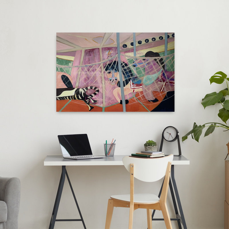 Art contemporain contemporain, H 24 po x l 36 po