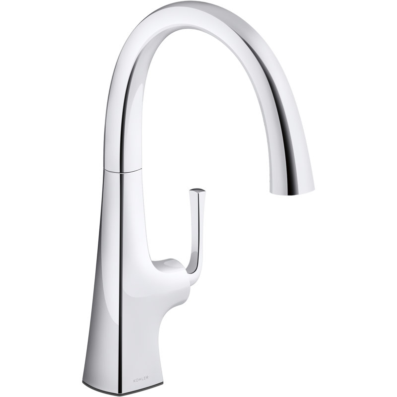 Graze Bar Swing Spout, Polished Chrome