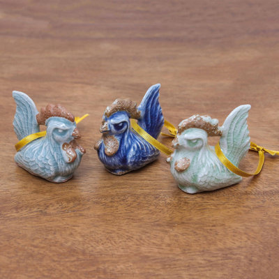 2'' Fabric Animals Hanging Figurine Ornament