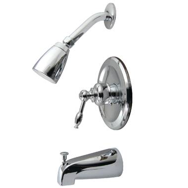 Kingston Brass Vintage Shower Faucet with Rough-in Valve & Reviews