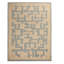 Rug & Kilim’S Scandinavian-Inspired Geometric Beige And Blue Wool Pile Rug-879870628