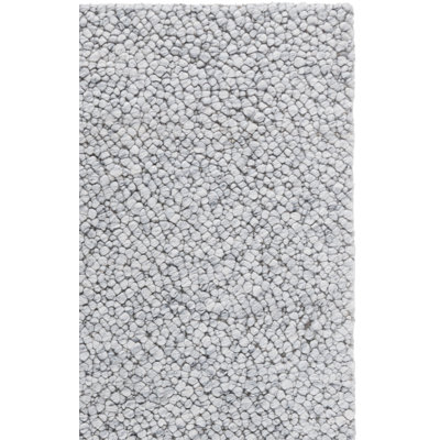 Aaliyah Light Grey Hand-Woven Rug