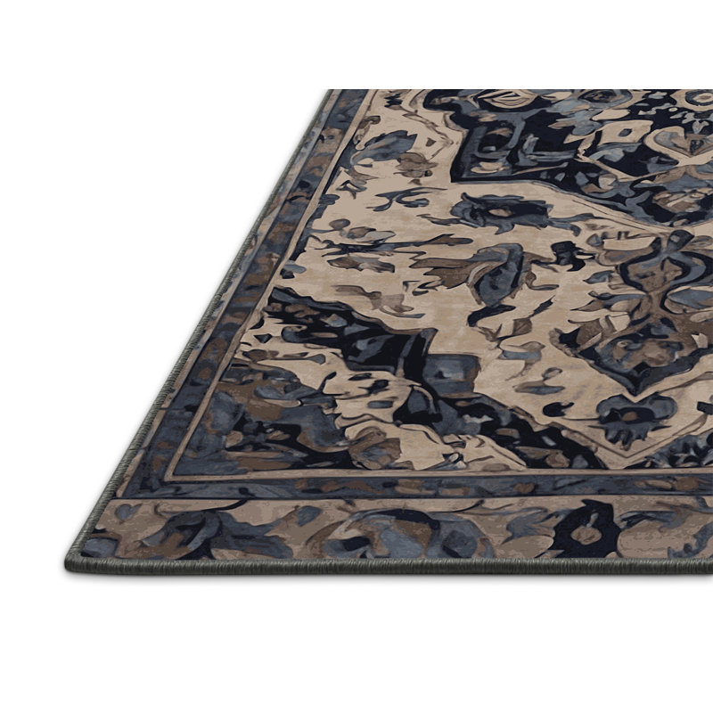 Tapis gris soyeux et moelleux, Tapis de couloir 2 pi x 5 pi