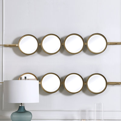 Pascal Metal Round Wall Mirror