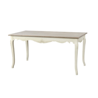Circee Solid Wood Base Dining Table
