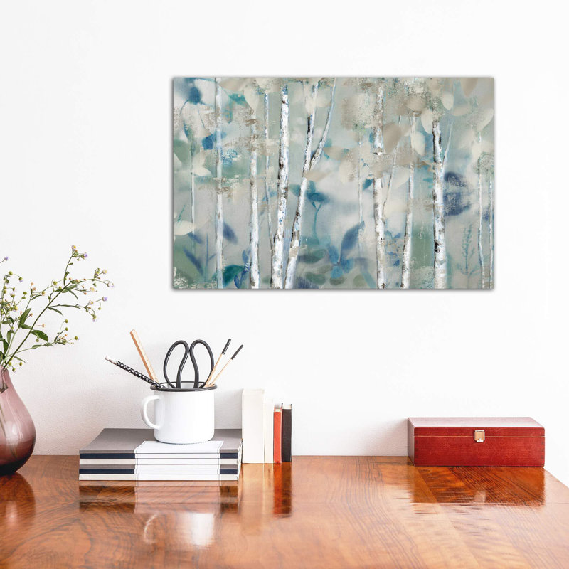 « zen forest i » par nan-print, Toile tendue, H 32 po x l 48 po x P 1,5 po