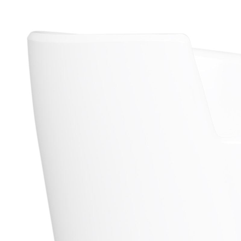 Plastic Round Utensil Crock, 5.5" H x 3.5" W x 3.5" D