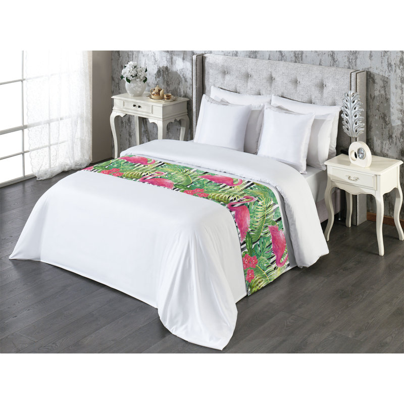 Foulard de lit Ambesonne Tropical, Très grand lit