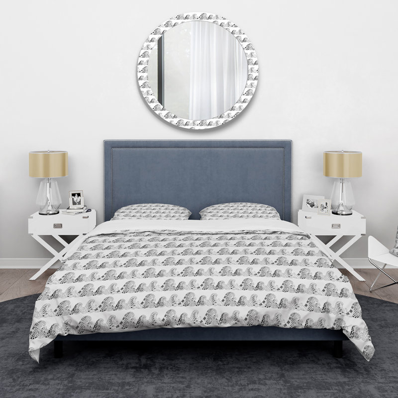 Ensemble de housse de couette en microfibre Pomposo, Housse de couette très grand + 2 très grandes ta