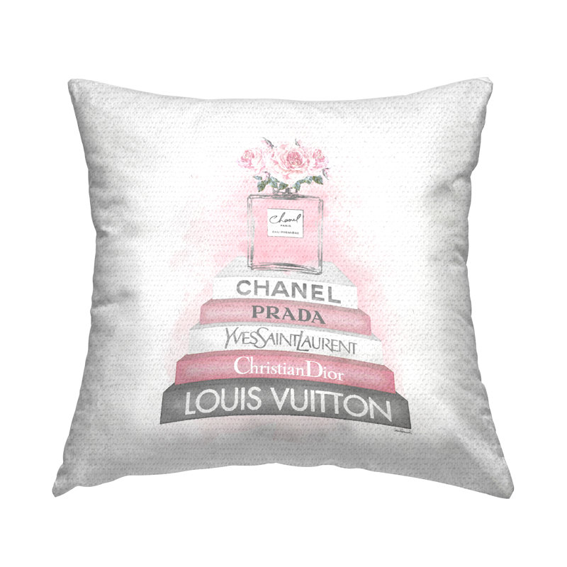 Coussin d'extérieur Stupell Industries Pink Perfume Blossoms