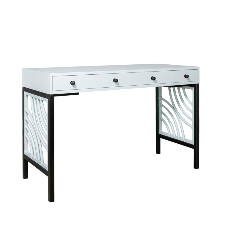 Swirl Writing Desk, Blue