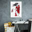 "Epic Graffiti" Scarlet Days "par Loui Jover, art mural sur toile-109177246