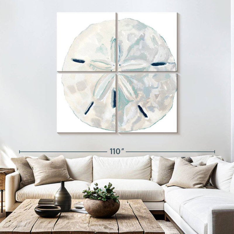 Brampt Light Sand Dollar, 74" H x 74" W