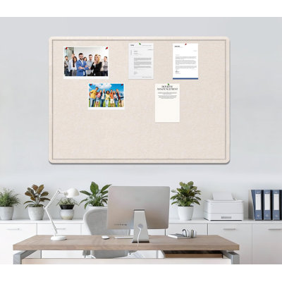 Tableau d'affichage auto-adhésif pliable 60 po x 36 po pour tableau mural