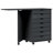 Jennavecia vidaXL MOSS 7-Drawer Chest with Desk & Wheels, Solid Pinewood, 41.5"x15.4"x29.3"-212607400