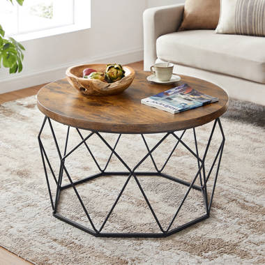 Indian Decor 89178 Square End Table Side Table Small Stand Mini Fridge  Stand Small Printer Table Short Mini Coffee Table Metal Nightstand Wood Low