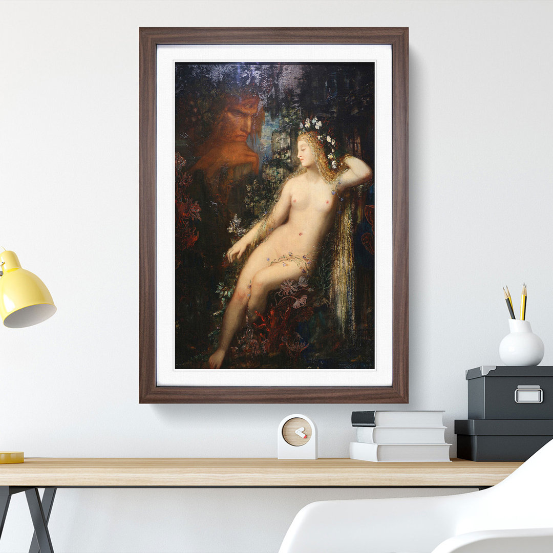 Galatea by Gustave Moreau - Framed Print