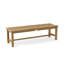 Makenzie Outdoor Teak Dining Bench