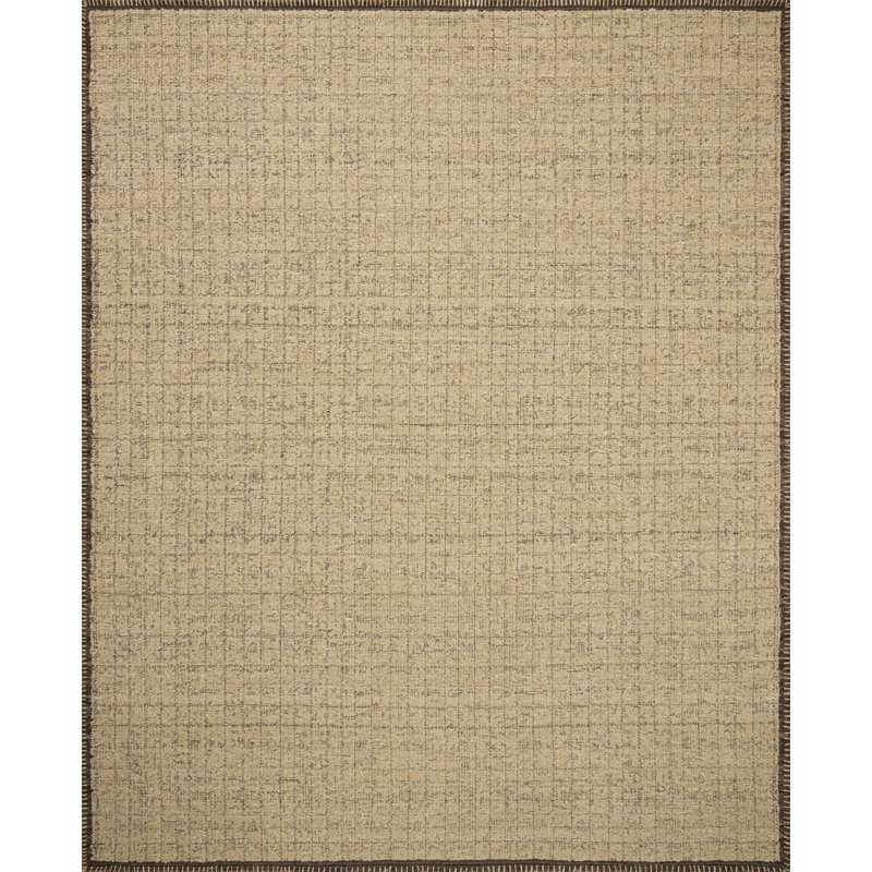 Tapis sable / café Amber Lewis x Loloi Bowie, Rectangulaire 2 pi x 3 pi