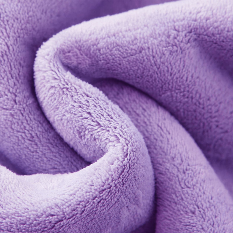 Quilted Throw Blanket, Purple