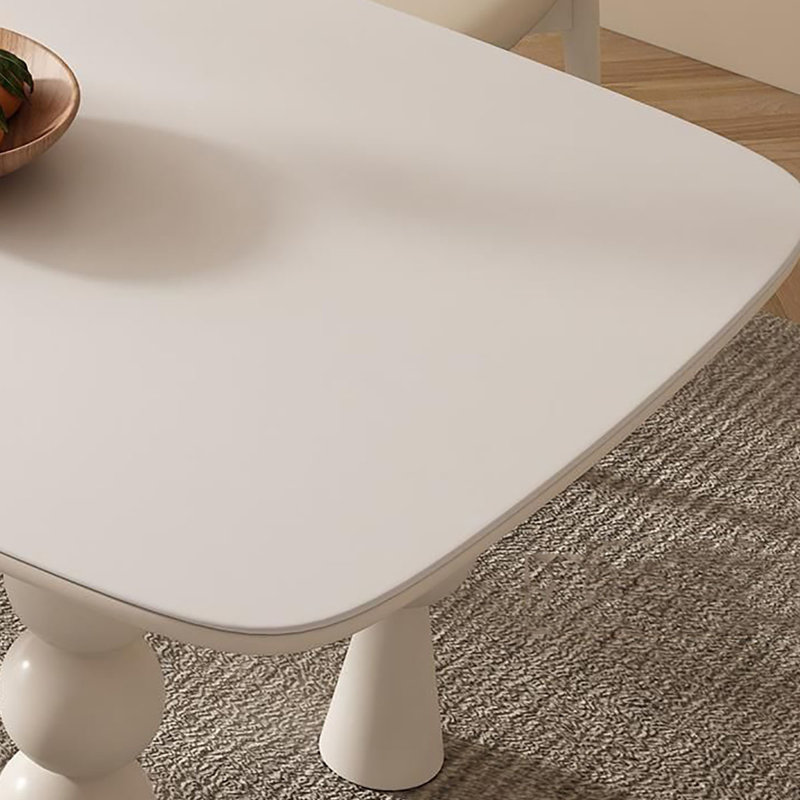 Table de salle à manger style français French Rock, H 29,5 po x l 70,9 po x P 31,5 po