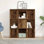 Bookcase 89X24x101.5 Cm Engineered Wood