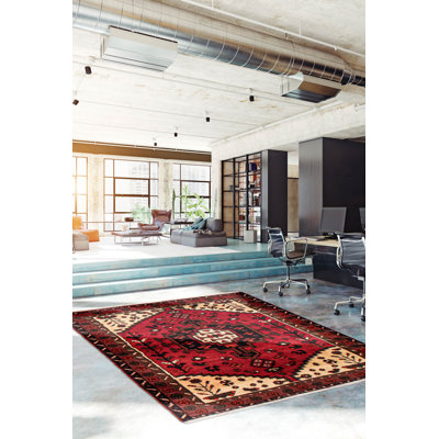 Tapis rouge Andelz 3 pi 5 po x 4 pi 6 po