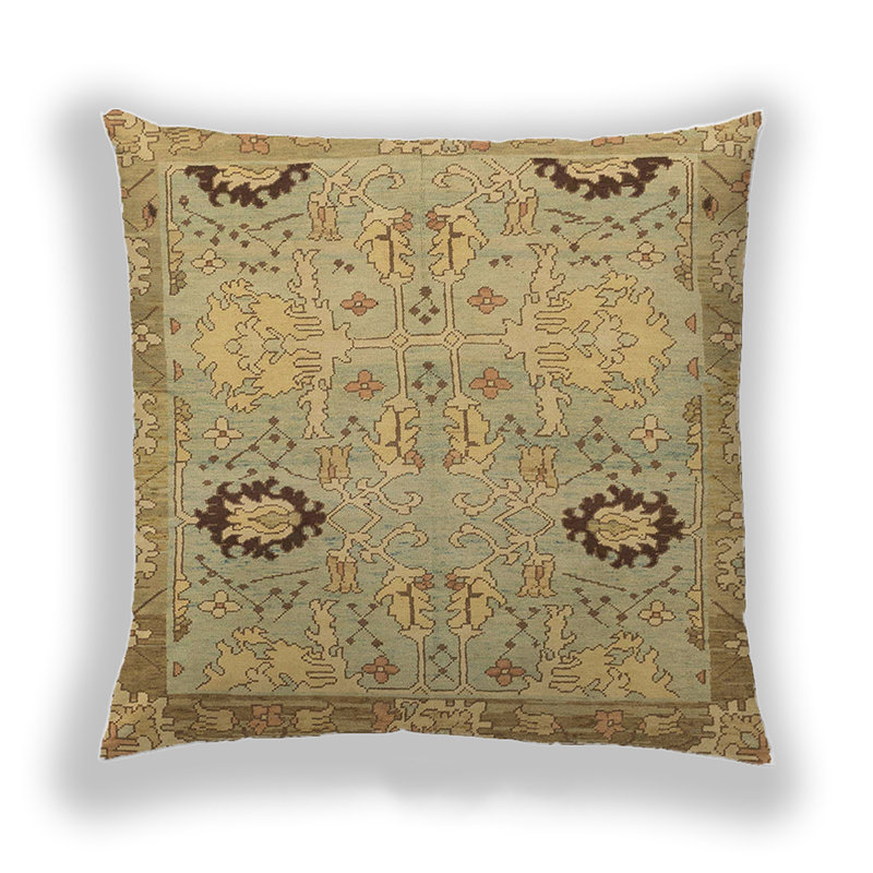 Reversible Throw Pillow, Microsuede