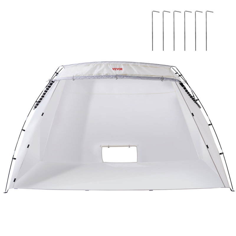 Tent, 40.6cm H x 160cm W x 45.7cm D