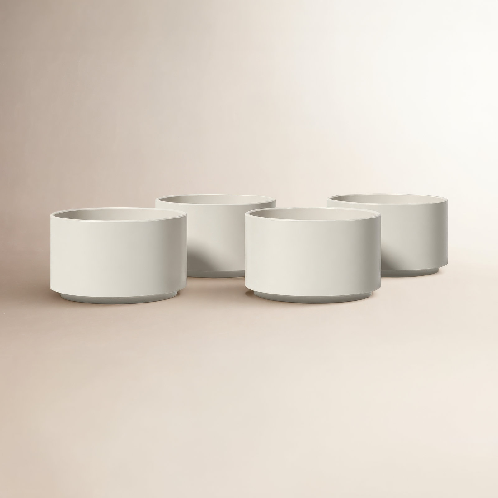 PILAR Stoneware 4.8 oz. Dessert Bowl, Moonbeam