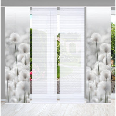 Semi Sheer Sliding Panel