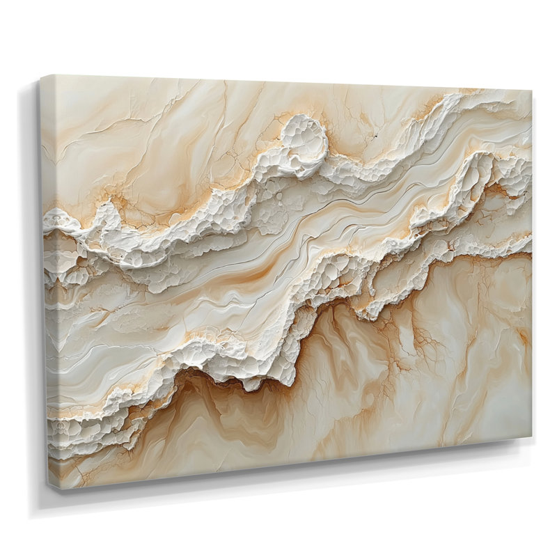 Woodmansee - Abstract Wall Art, H 30 po x l 40 po, Toile tendue sur cadre, Ne s’applique pas